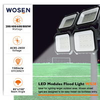 Projecteurs LED Slim de Haute Qualité Wosen CE RoHS IP65 Étanches 100W 200W pour Utilisation Routière, Angle de Faisceau 120°, Garantie 2 Ans, TUV