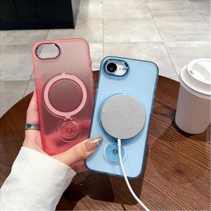Funda Magnética Esmerilada con Carga Inalámbrica para iPhone 17 16 15 14 13 12 11 Pro Max con Soporte Giratorio y Cubierta Trasera 16 <span class=keywords><strong>SE</strong></span> - Product Image 6