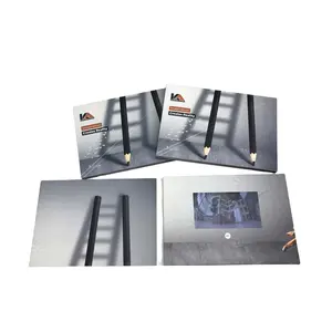 5inch IPS màn hình lời mời đám cưới Thiệp mời <span class=keywords><strong>video</strong></span> thiệp chúc mừng kỹ thuật số Brochure cho tiếp thị mẫu miễn phí tùy chỉnh - Product Image 4