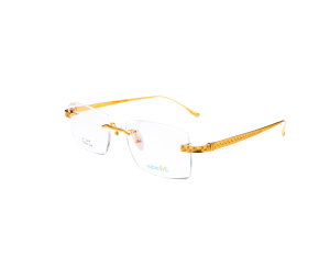 <span class=keywords><strong>Gafas</strong></span> de Lectura Ligeras Clásicas sin Montura de Titanio y Oro de 18K para Hombre, Multifocales, Unisex, para Ver de Lejos, <span class=keywords><strong>Gafas</strong></span> sin Marco, Lupa - Product Image 1