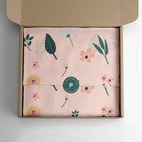 Logo imprimé personnalisé et taille papier à hamburger de qualité alimentaire papier d'emballage de viande charcuterie sulfurisé