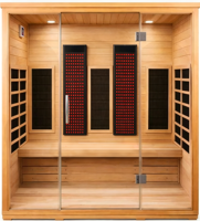 Panneau de sauna à lumière rouge pour tout le corps, prix d'usine, 7 longueurs d'onde 630-1060nm, 200 LED, CE FCC RoHS, lampe de luminothérapie rouge personnalisée IP65