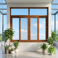 Ventanas Corredizas de Aluminio con Doble Vidrio Resistentes a Huracanes, para Uso Comercial y Privado, para Villas, Apartamentos y Casas Grandes