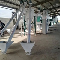 Usine complète de prémélange d'aliments pour animaux Poulet/Cochon/Poisson Moulin automatique Allemagne Ligne de production d'aliments pour volailles Poulet/Cochon Machine