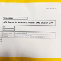 SQL Server 2022 Enterprise Standard MAC/DVD OEM 풀 팩 16 코어 라이선스 온라인 활성화 지원 가능