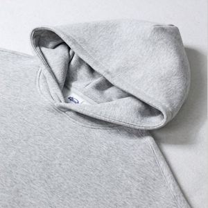 Sweat-shirt à capuche unisexe personnalisé, style oversize portable, automne-hiver, pour homme, de haute qualité, uni, promotionnel - Product Image 4