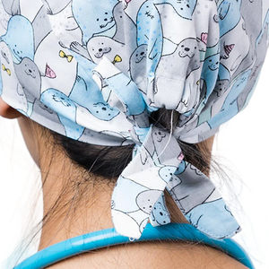 Comfortable Hot Selling Nurse Doctor Use Breathable Quick Dry Custom Logo <b>Scrub</b> <b>Cap</b> In Different Sizes - Product Image 4