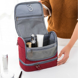 Travel Bag <b>Toiletries</b> Bag Waterproof Rectangle Portable <b>Storage</b> Bag For Trip - Product Image 2