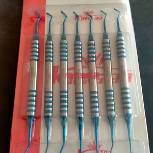 7 pièces/ensemble d'outils médicaux pour le remplissage de poudre d'os d'<span class=keywords><strong>implant</strong></span> dentaire, la livraison, le compactage, l'extrusion, la cuillère d'os, le meulage - Product Image 4
