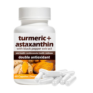 Cápsulas de Extracto de Cúrcuma y Astaxantina de Marca Privada OEM, Extracto de Pimienta Negra, Doble Antioxidante para Adultos - Product Image 4