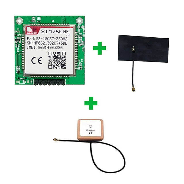 SIMCOM SIM7600E-H Multi-band LTE Module Development Board 4G Cat.4 Core Board with SIM7600 Module