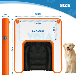 Rampa/Escalera Flotante Inflable <span class=keywords><strong>para</strong></span> Perros de Grado Comercial - Duradera y Ecológica con Capacidad de 100-500 kg - Product Image 2