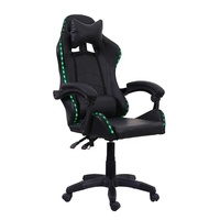 Chaise de jeu gamer PC de course ergonomique avec appui-tête RGB, design tendance 2026, vente chaude, meilleure qualité