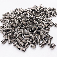 302 M2 M4 M6 M8 M12 Aluminum Stainless Steel Self Tapping Thread Insert with Cutting Slot Free Running Wire ISO Metric/UNC/UNF