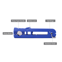 Coupe-tube pneumatique en nylon souple PU de qualité industrielle, série SNS TK-3, verrouillable, avec verrou de sécurité