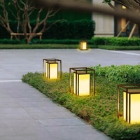 Lampe borne d'éclairage solaire, 3000K/6500K, luminaire d'extérieur, borne lumineuse, haute qualité, design moderne, idéal pour un jardin