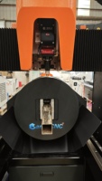 Machine de découpe de tubes au laser à fibre 120*120mm Cypcut pour la découpe de tubes en acier au carbone d'équipements de fitness