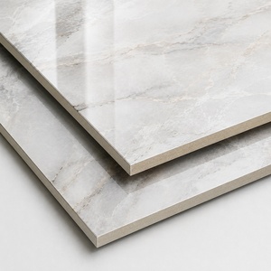 Pannello Murale in PVC Effetto Marmo Bianco Oro Calacatta WYRAX <span class=keywords><strong>per</strong></span> Rivestimento <span class=keywords><strong>Cucina</strong></span>, Superficie Liscia, 1220x2440mm 5mm - Product Image 4