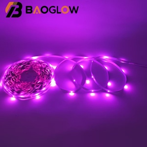 ชุดไฟ LED RGB ควบคุมผ่านแอพฯ พร้อมรีโมท IR ซิงค์เพลง ตั้งเวลาได้ สำหรับตกแต่งรถยนต์ ใช้งานกลางแจ้ง แรงดันไฟฟ้า AC100-240V แผงวงจร PCB ขนาด 8 มม. - Product Image 3