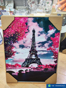 Phiên bản dọc lớn của hiên nhà sang trọng trừu tượng phong cách Bắc Âu treo tranh hành lang lối đi sơn sàn. - Product Image 6