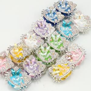 Bracelet personnalisable en gros de perles de cristal bricolage perles de fantaisie perles de dessin animé en vrac prêt à expédier - Product Image 1