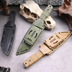 سكين خارجي ذو صلابة عالية، سكين دفاع عن النفس للبقاء مع غمد - Product Image 4