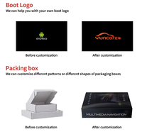 GPS stéréo sans fil pour tableau de bord Android 4 + 64GB Dual Din Placement de tableau de bord CarPlay 7 \ "9 \" 10 \ "Écran partagé sans fil RVB