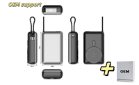 Nouvelle batterie externe magnétique sans fil portable 2026 tendance 20000 mAh avec charge rapide PD 22,5 W et câble de charge
