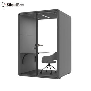 Usine directe 1-2 personnes bureau cabine d'apprentissage cabine insonorisée salle de discussion absorbant le son cabine d'isolation sonore - Product Image 5
