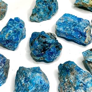 Piedras de Apatita Azul Natural al por Mayor, Gemas en Bruto a Granel para Pulido y Joyería, Regalo Ideal para Enamorados - Product Image 4