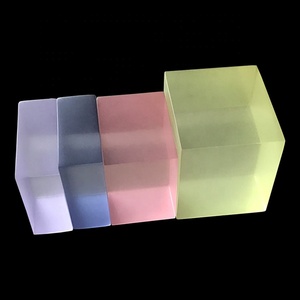 Tùy Chỉnh Rắn Màu Trắng Màu <span class=keywords><strong>Acrylic</strong></span> Hiển Thị Thương Hiệu Logo Khối Cho Engagement Các Bà Mẹ Ngày Cưới Sinh Nhật Phục Sinh Giỏ Cho Trẻ Em - Product Image 3