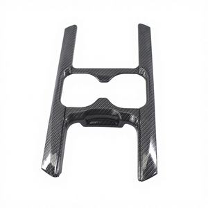 Panneau de garniture de porte-gobelet CRV, cadre décoratif noir en ABS pour console centrale, accessoires de voiture - Product Image 3