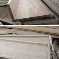 Marches d'escalier en bois massif, sur mesure, pour usage commercial et résidentiel, plinthes de marche