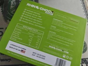 Stock degli Stati Uniti! Cioccolato di rinoceronte di alta qualità alla menta 12 pezzi al gusto Choco in confezione regalo sapore esclusivo per i membri del ForVIP! - Product Image 5