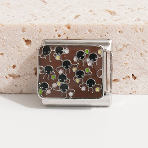 Stainless Steel Modular Bracelet Cartoon Animal Charms DIY Jewelry Set For Men Women Fashion Accessory - Product Image 2