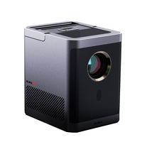 Mudix HO12 Smart WiFi Full HD 1080P 4K Vidéo Home Cinéma Projecteur Portable Mini projecteur avec batterie Projecteurs LED Extérieur