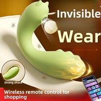 Mini vibromasseur vibrant, chauffant, étanche, télescopique, avec contrôle par application, portable, à forme de balle.