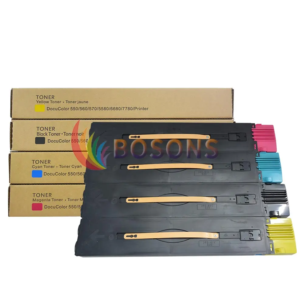 Bosons Toner C7780 kompatibel kualitas Jepang untuk Xerox C7780 C6680 C5580 C550 C560 C570 C700 C75 J75 7785 katrij Toner