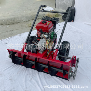 Barredora de nieve manual tipo espiral, equipo pequeño para quitar nieve para uso doméstico y en propiedades. - Product Image 5