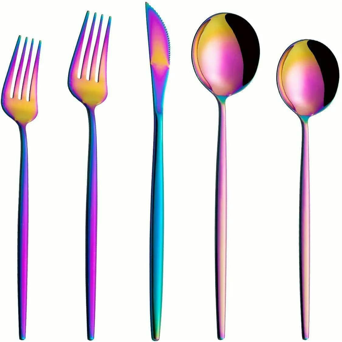 Matte colorful 5 pieces/set