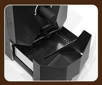 Machine à torréfier le café Samurai 450g, contrôle numérique automatique de la température, 1000W, électrique, en acier inoxydable noir, pour usage domestique