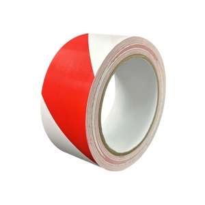 Bande d'avertissement en PVC orange de haute qualité Ligne de ruban de marquage au sol pour la sécurité utilisée sur les revêtements de sol-Papier et film adhésifs - Product Image 1