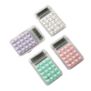 เครื่องคิดเลขขนาดเล็ก สีสันสดใส รุ่น KS 005 ใช้พลังงานจากแบตเตอรี่ ผลิตจากวัสดุ ABS สำหรับนักเรียน ใช้สอบ ทำงาน เรียน พร้อมตัวเลือกการพิมพ์โลโก้ - Product Image 5