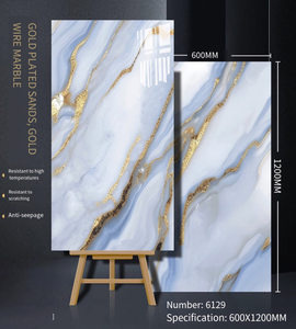 Carrelage de Luxe Moderne en Porcelaine 60x120 pour Sol et <span class=keywords><strong>Mur</strong></span> d'Intérieurs de Cuisine & Salle de Bain dans Appartements Villas Chambres - Product Image 2