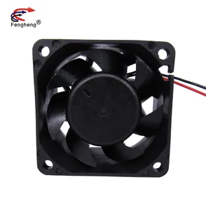 Ventilador de refrigeración sin escobillas de alta velocidad 60mm 60x60x38mm 6000rpm 12V 0.6A 4Pin DC Extractor 24V 5V Opciones Farm Cabinet Industries