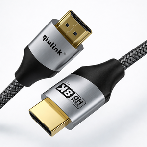 Câble <span class=keywords><strong>HDMI</strong></span> Qiulink 8K 2.1 48 Gbps UHD, compatible <span class=keywords><strong>Dolby</strong></span> <span class=keywords><strong>Vision</strong></span> HDR10 eARC pour TV, ordinateur portable, projecteur - Product Image 6