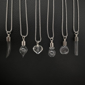 Collar con Colgante de Aleación de Zinc con Diseño Creativo de Tornillo y Cadena, Amuleto Conmemorativo para Cenizas de Personas con Discapacidad, para Hombres y Mujeres, con Temática Budista - Product Image 2