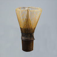 Fouet et cuillère en bambou de qualité japonaise personnalisé Fouet et cuillère à thé Matcha avec logo personnalisé Ensemble-cadeau
