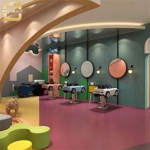 Sedia da barbiere per bambini taglio dei capelli con sollevamento sedia rotante <span class=keywords><strong>parrucchiere</strong></span> sgabello da <span class=keywords><strong>parrucchiere</strong></span> per bambini sedia da auto per cartoni animati - Product Image 5