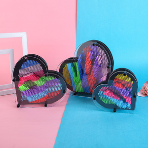 3D Cloned <b>Hand</b> <b>Mold</b> Rainbow Heart Shape Black Background Childrens Toy Birthday Gift Home Decoration - Product Image 4